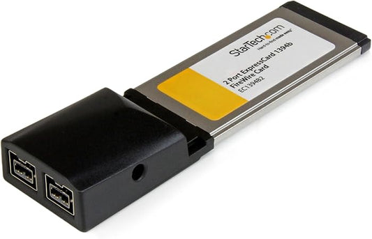 Adaptateur FireWire StarTech 2 Ports 1394b – ExpressCard 34