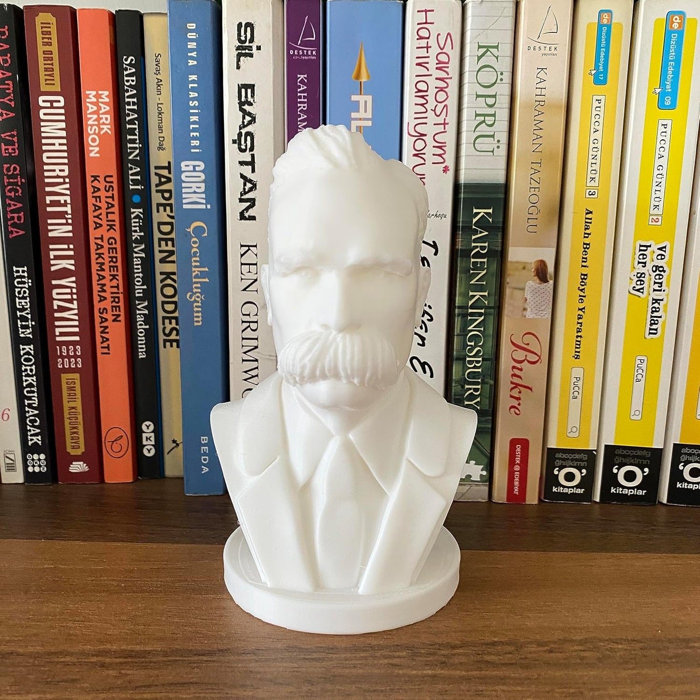 Generic Store - Sculpture - Nietzsche - Décoration Bibliothèque – €12,29