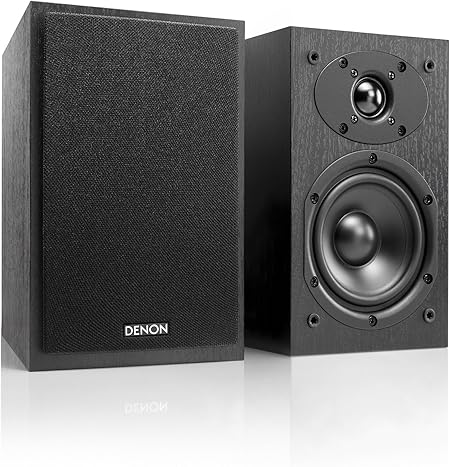 Enceintes bibliotheques Denon SC-M41 – 60W – Noir