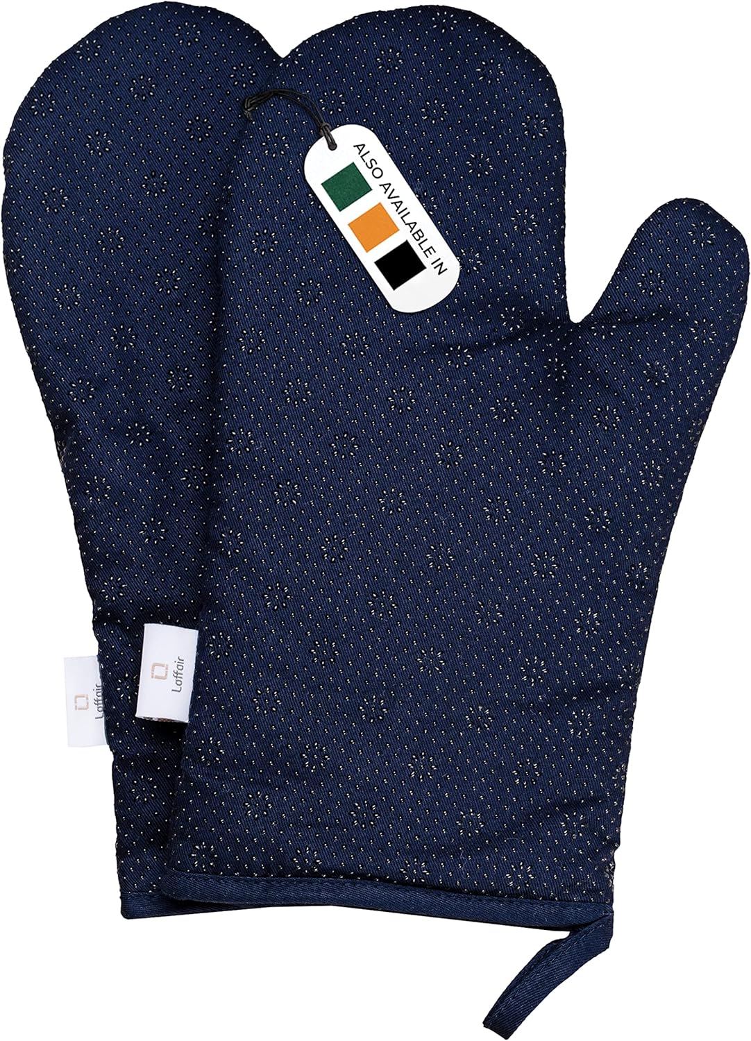 Laffair - Gants de Four - Antidérapants - Bleu Marine – €4,54