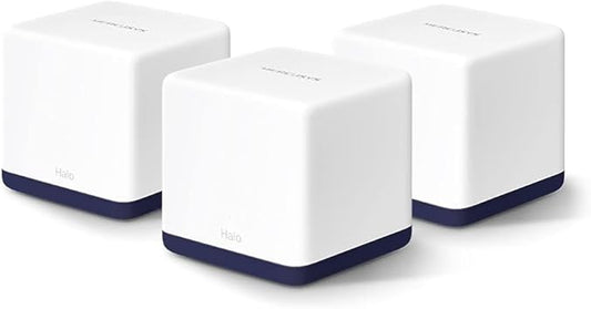 Système Mesh WiFi MERCUSYS Halo H1900G – Couverture 550 m² – 3 Ports Gigabit
