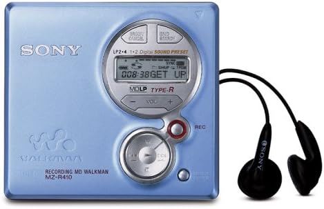 Lecteur MiniDisc Sony MZ-R410 – Bleu – MDLP