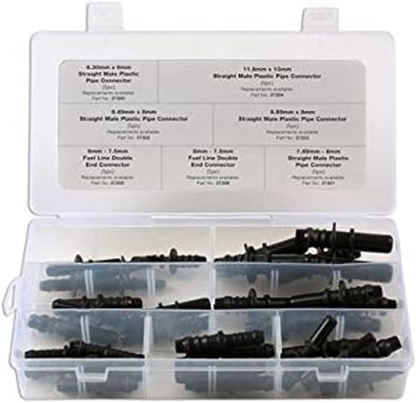 Connect - Connecteurs de Tuyau - 35 Pièces - 7 Tailles Assorties – €30,99