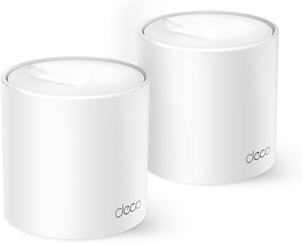 Systèmes Mesh WiFi TP-Link Deco X1500 – WiFi 6 – Pack de 2