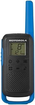 Talkie walkie Motorola T62 – Bleu – Portée 8 km