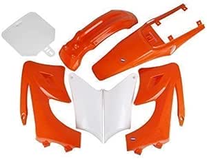 HMParts - Kit de Carénage - Dirt Pit Bike - 125-150 cc Orange – €24,99