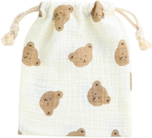 Apooke - Organisateur de Couches - Coton Crêpe - Fermeture à Cordon – €26,99