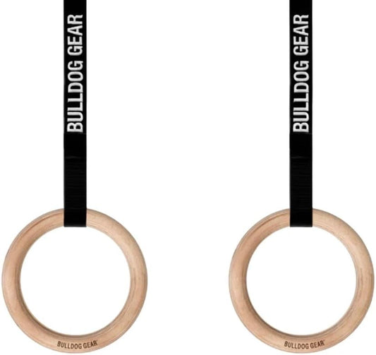 Bulldog Gear - Anneaux de Gymnastique - 28mm - Poids Max 200kg – €27,99