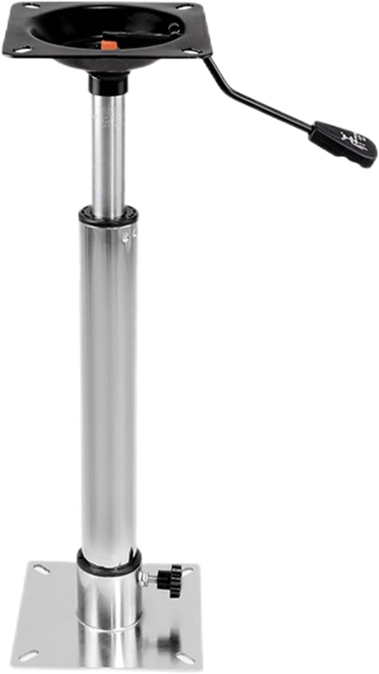 Generic - Piédestal de Siège Bateau - Rotation 360° - Hauteur Ajustable – €39,99