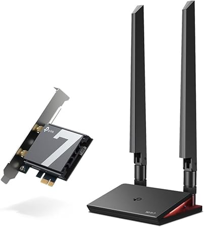 Carte réseau TP-Link Archer TBE550E – WiFi 7, Bluetooth 5.4