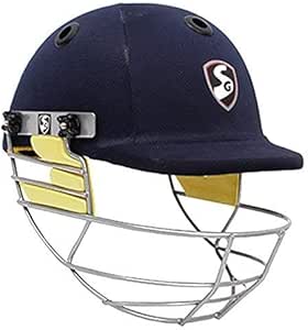 SG - Casque de Cricket - Coque Polypropylène - Grille Acier Réglable – €31,99