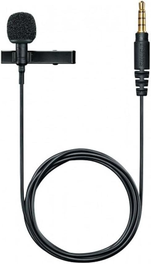 Microphone Lavalier Shure MVL – Connecteur 3,5mm – Anti-interférences