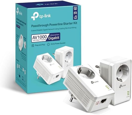 CPL TP-Link 1000Mbps – Port Gigabit – Prise Intégrée