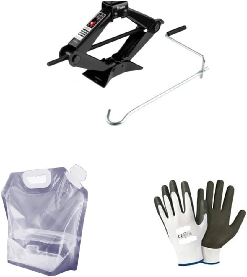 farbrothersonline - Cric Pantographe - 2 Tonnes - Poignée Pivotante – €30,99