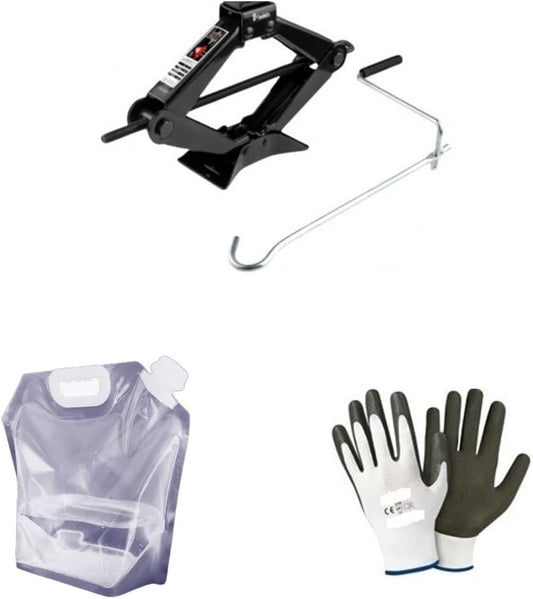 farbrothersonline - Cric Pantographe - 2 Tonnes - Poignée Pivotante – €30,99