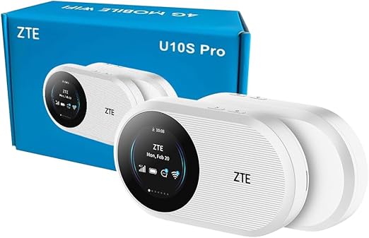 Dongle ZTE U10S Pro Blanc – 4G+ LTE – Wi-Fi 6