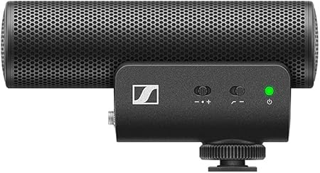 Microphone Sennheiser MKE 400 – Compact et Directionnel