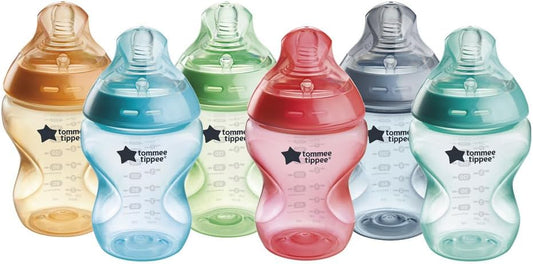 Tommee Tippee - Biberon Anti-Colique - Prise Naturelle - 260 ml, Pack de 6 – €25,99