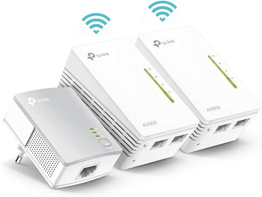 CPL TP-Link TL-WPA4220T KIT – 600 Mbps – 2 Ports Ethernet