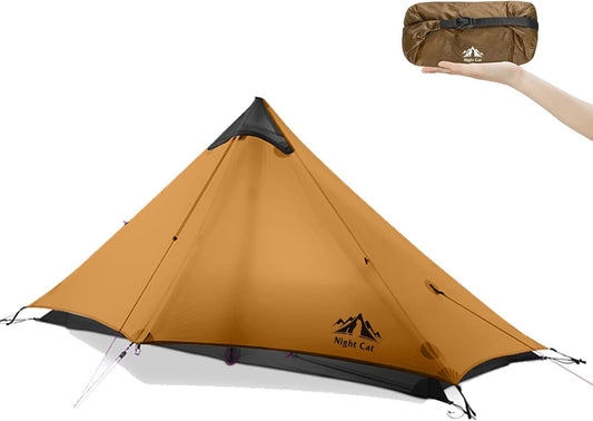Night Cat - Tente de Randonnée - Ultralégère - Imperméable – €80,99
