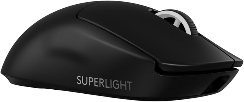 Souris Logitech G PRO X SUPERLIGHT 2 – Sans Fil, 60g, Noir