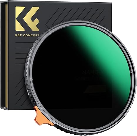 Filtres à densité neutre K&F Concept ND2-400 – 82mm – Haute-définition