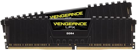 Mémoire RAM Corsair Vengeance LPX 16GB – DDR4 3200MHz – Noir