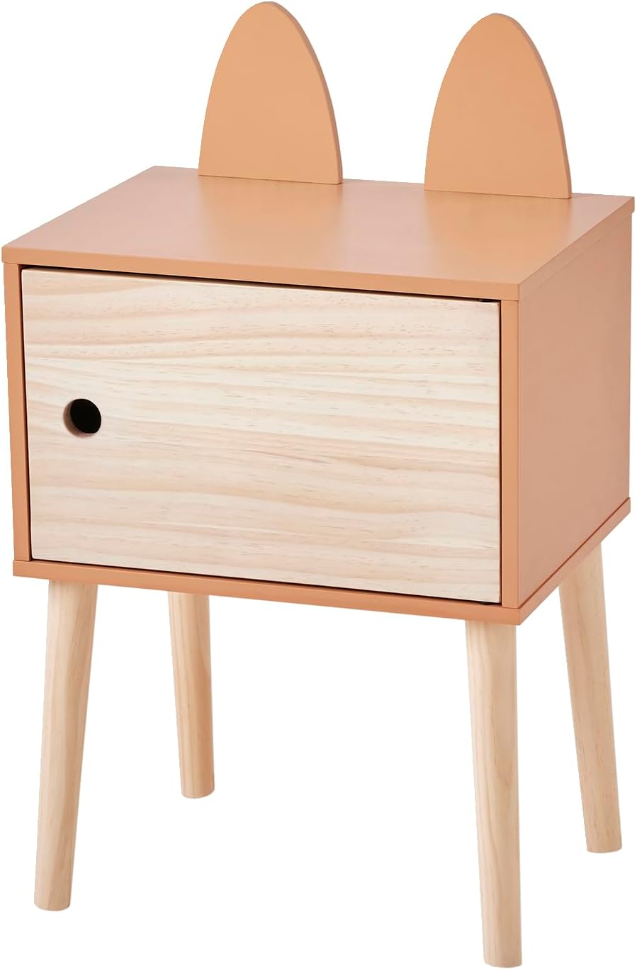 VERTBAUDET - Table de Chevet Renard - Peinture Oreilles - 1 Porte – €35,99