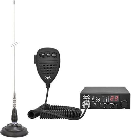 Radio CB PNI Escort HP 8000L ASQ – Antenne ML100 – ASQ Ajustable