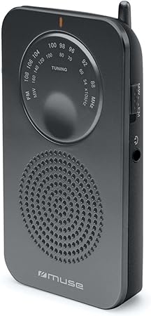 Radio de poche Bmi FM/MW avec tuner analogique et haut-parleur intégré