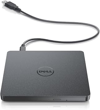 Lecteur DVD+/-RW Externe Dell USB 2.0 Mince et Portable