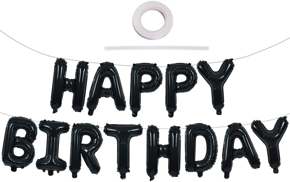 TONIFUL - Ballons Bannière Anniversaire - 16 Pouces - Réutilisable – €1,98