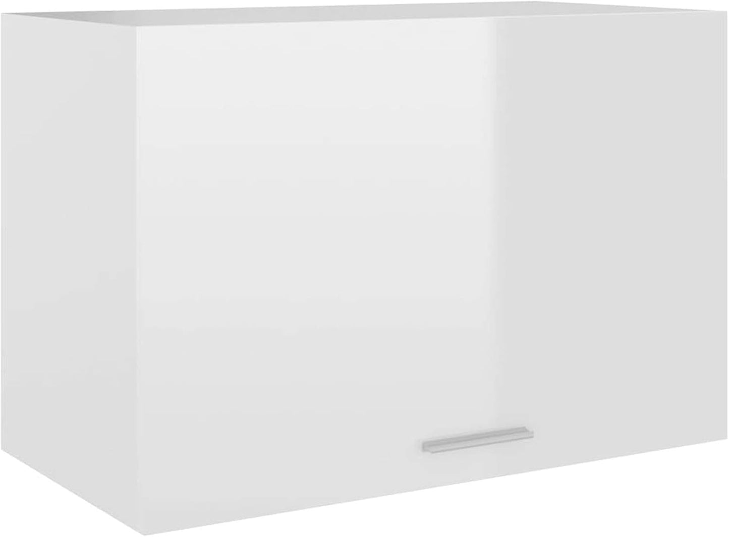 Gecheer - Armoire Murale - Rangement Flottant - Blanc Brillant – €34,99