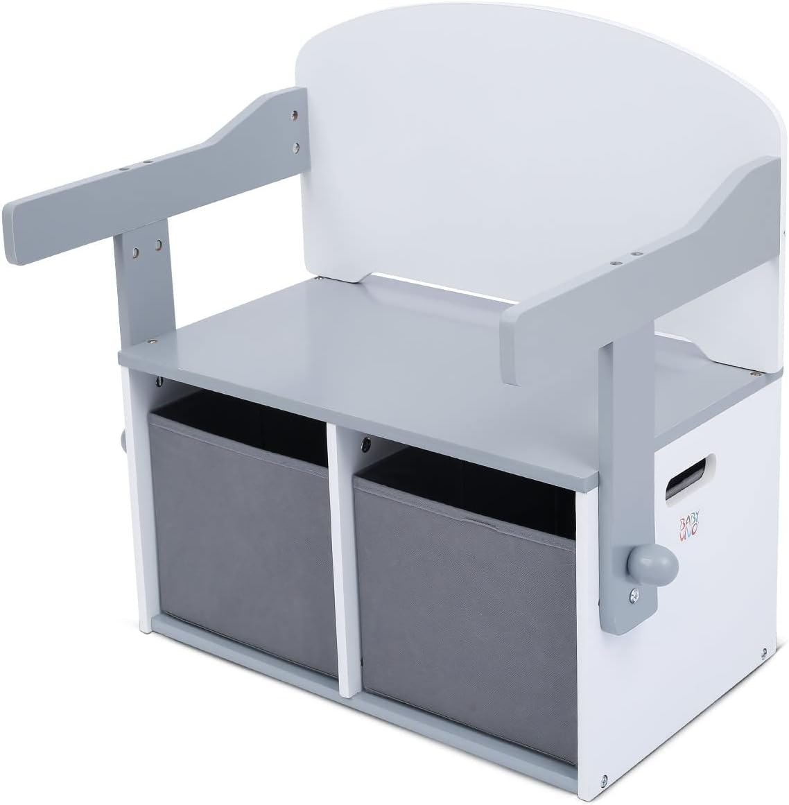 Baby Vivo - Table et Banc Enfant - Multifonctionnel - Avec Coffres à Jouets – €49,99