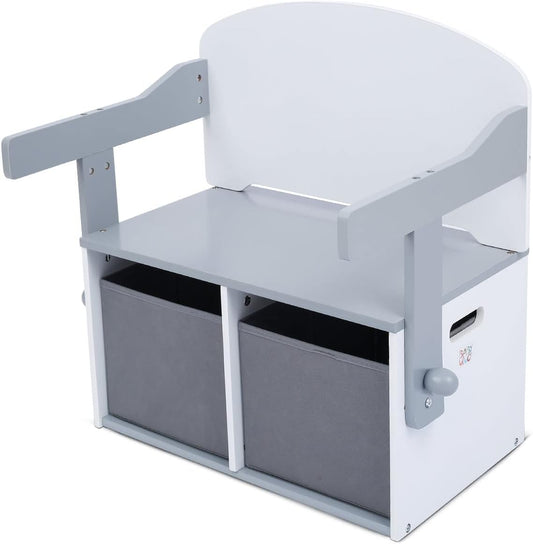 Baby Vivo - Table et Banc Enfant - Multifonctionnel - Avec Coffres à Jouets – €49,99