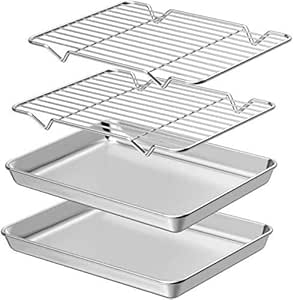 AIKKIL - Set de Plaques de Cuisson - Acier Inoxydable - Facile à Nettoyer – €9,74