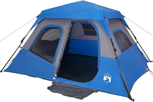 vidaXL - Tente Familiale - 6 Personnes - Résistante aux Intempéries – €61,99