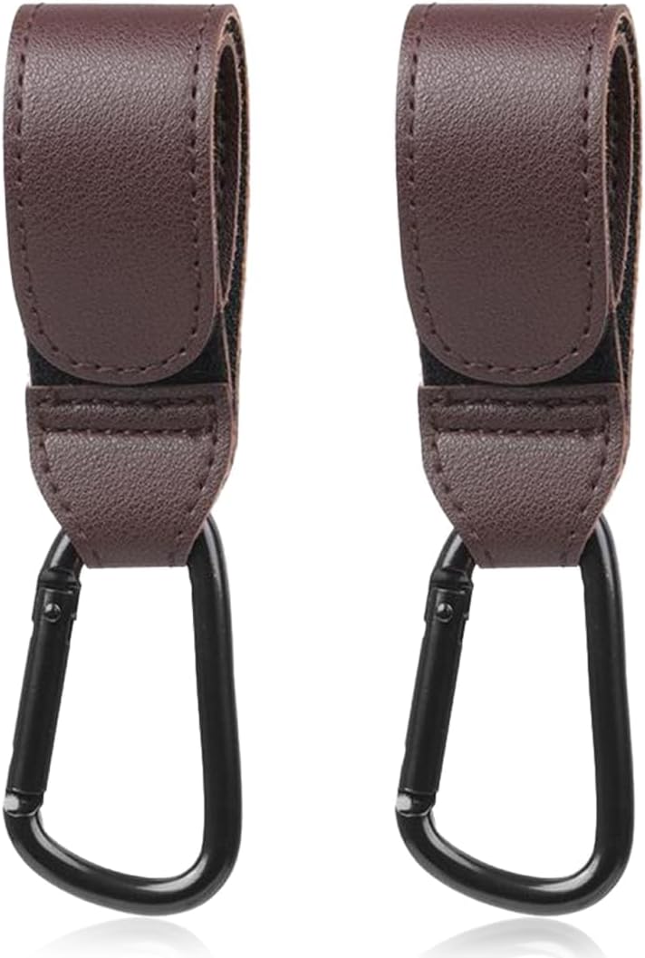 Kadem - Crochet Universel - Support de Poussette - Cuir Synthétique – €26,99