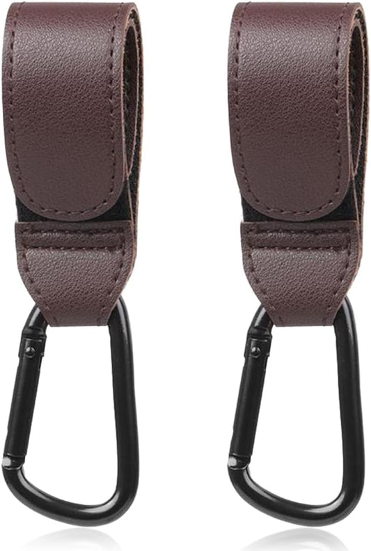 Kadem - Crochet Universel - Support de Poussette - Cuir Synthétique – €26,99