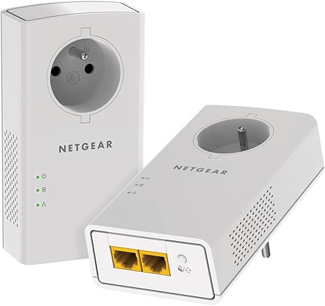 CPL Netgear PLP2000 – 2000 Mbps – 2 Ports Ethernet