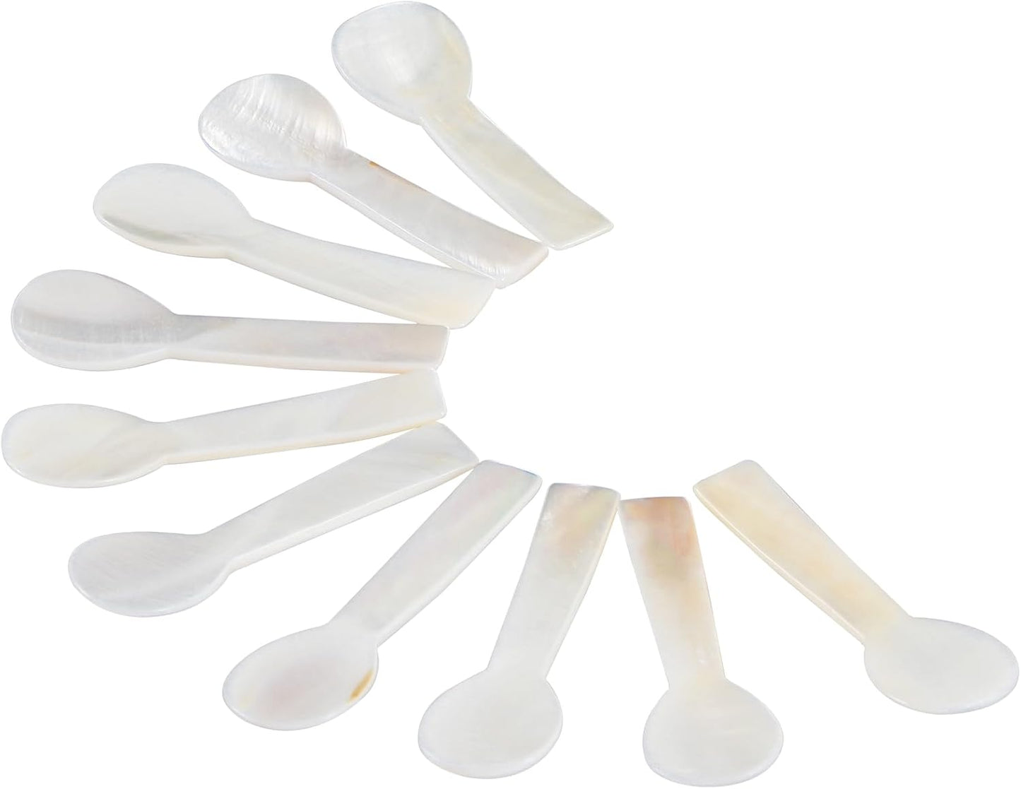 BIMUYI - Cuillères en Nacre - Lot de 10 - 7.1cm – €19,49