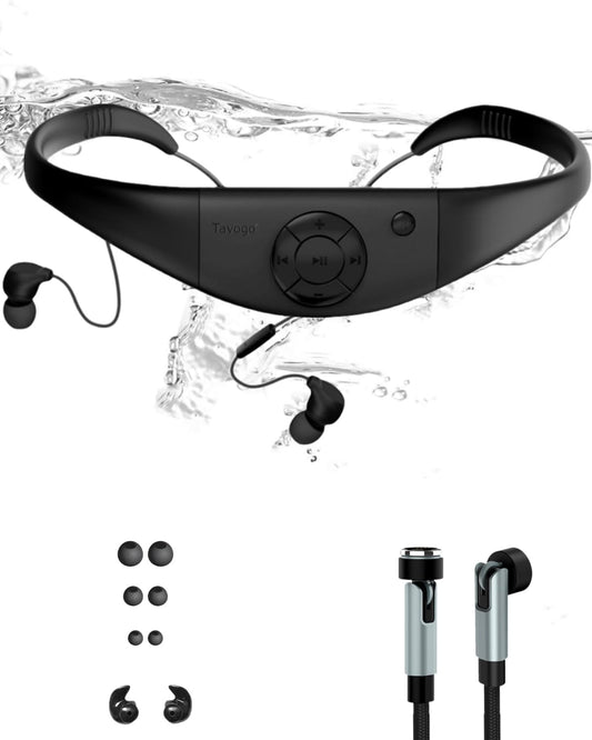 Tayogo - Lecteur MP3 Étanche - 8GB - Autonomie 20h – €36,99