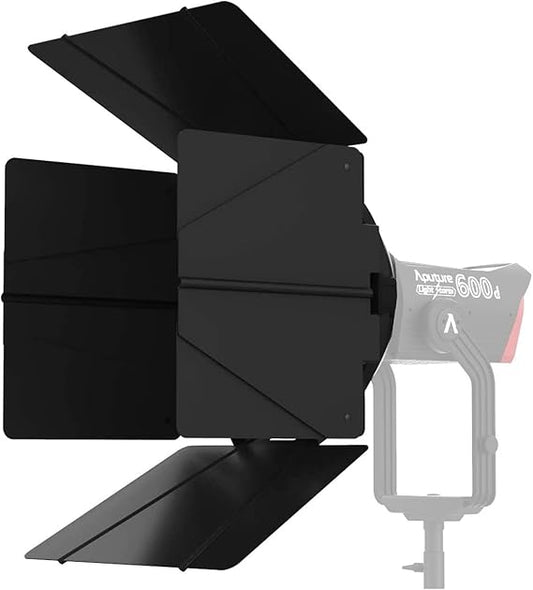 Coupe-flux Aputure F10 – Compatibilité Fresnel – Conception à 8 feuilles
