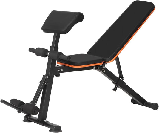 Panana - Banc de Musculation - Construction Robuste - Réglage Rapide – €88,99