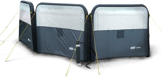 Maypole - Pare-vent Modulable Gonflable - 3 Panneaux - Technologie Air Frame – €36,99