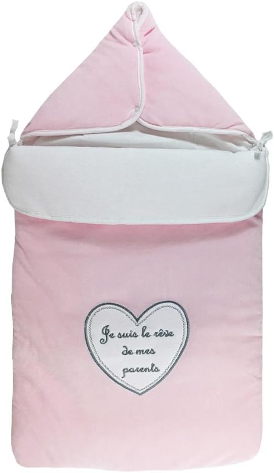 Fruit de ma passion - Couverture Emmaillotage Bébé - 0 à 6 Mois - Rose – €26,99