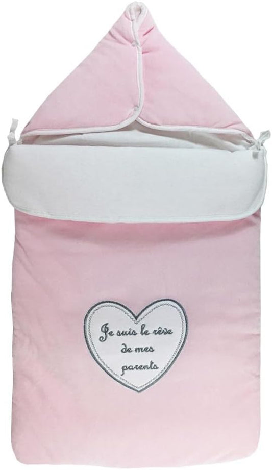Fruit de ma passion - Couverture Emmaillotage Bébé - 0 à 6 Mois - Rose – €26,99