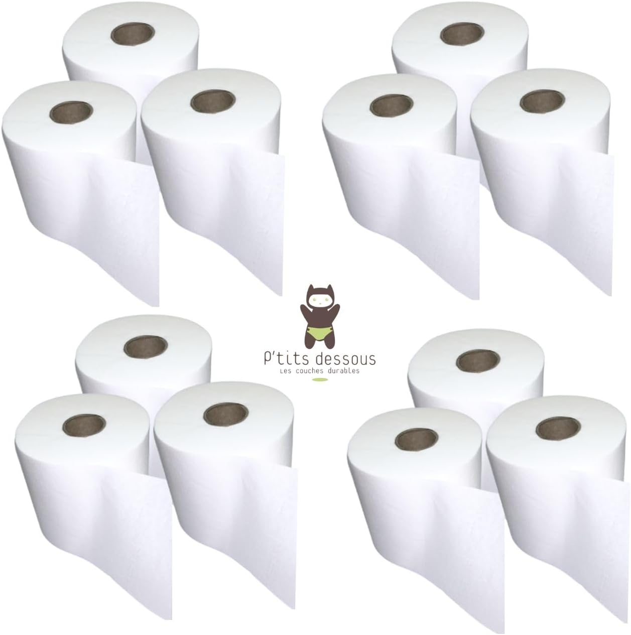 P'tits Dessous - Voiles Jetables - 12 Rouleaux - 100 Feuilles – €46,99