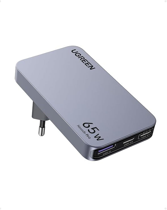 Chargeurs et adaptateurs UGREEN Nexode Pro 65W – 3 Ports – Ultra Fin