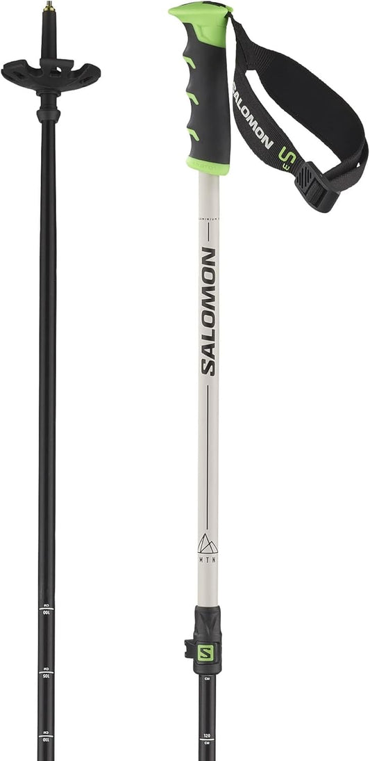 Salomon - Bâtons de Ski Unisex - Aluminium Recyclé - Système Easy Lock – €72,99